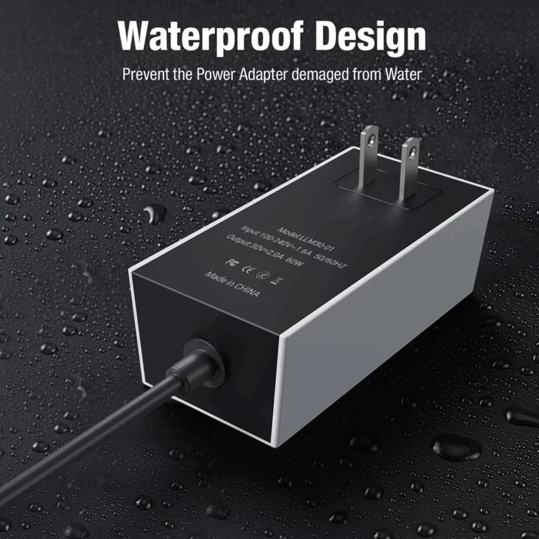 60W AC to DC Power Supply Adapter for Starlink Mini