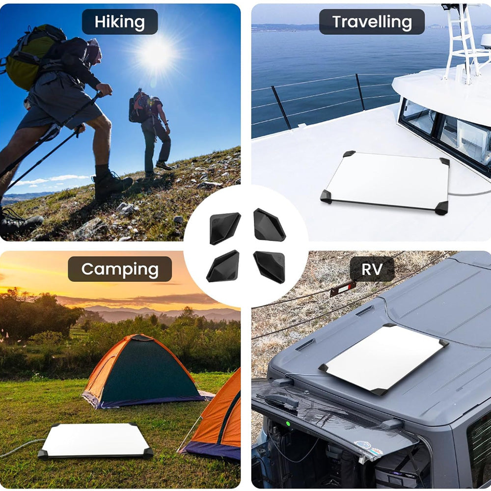 STARGEAR Protective Stand Pads Flat Mount for Starlink Gen 3 Dish (4 Pack)