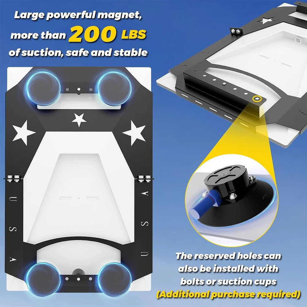 Starlink Gen 3 Flat Mount – Magnetic Quick‑Release Kit