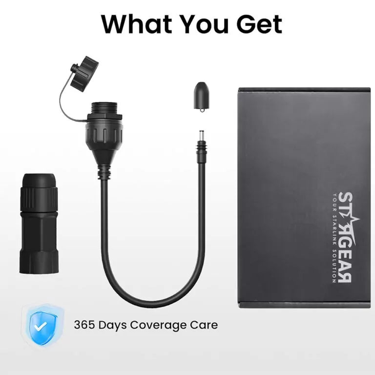 Waterproof USB-C Adapter for Starlink Mini – Fits All USB-C Cables